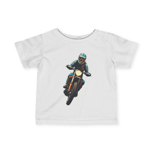 Youthful Adventure Infant Tee, Motorcycle Baby Shirt, Cool Kids Apparel, Boys T-Shirt, Baby Outfit, Gift for Little Riders