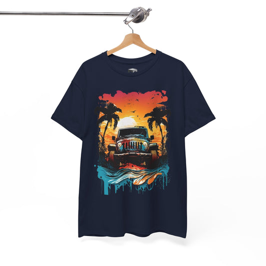 Beach Vibes Shirt, Jeep Lover Navy Color