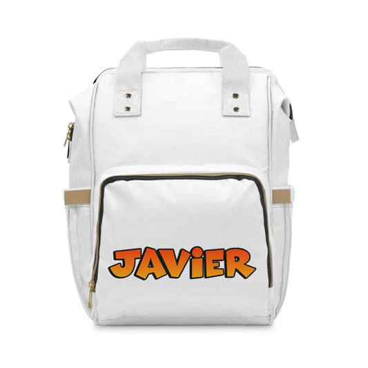 Diaper Backpack with Custom Name Javier.