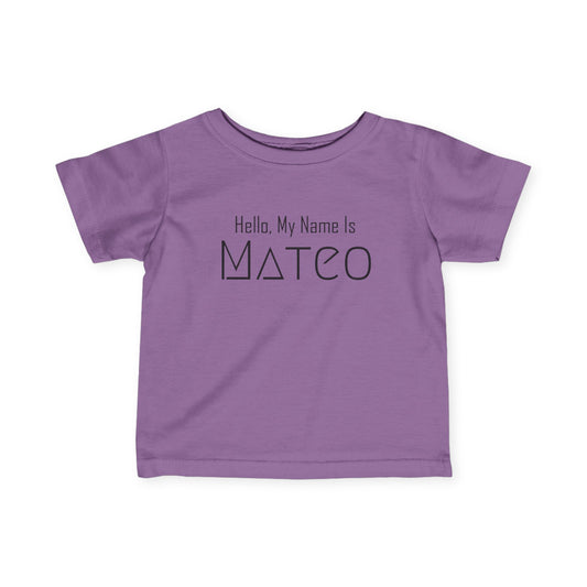 Mateo's Name Jersey Tee