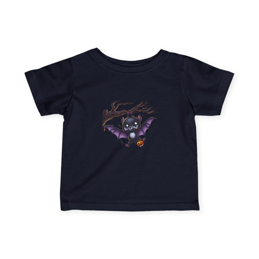 Cute Halloween Bat Infant Tee