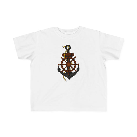 Nautical Toddler Tee with Anchor Design