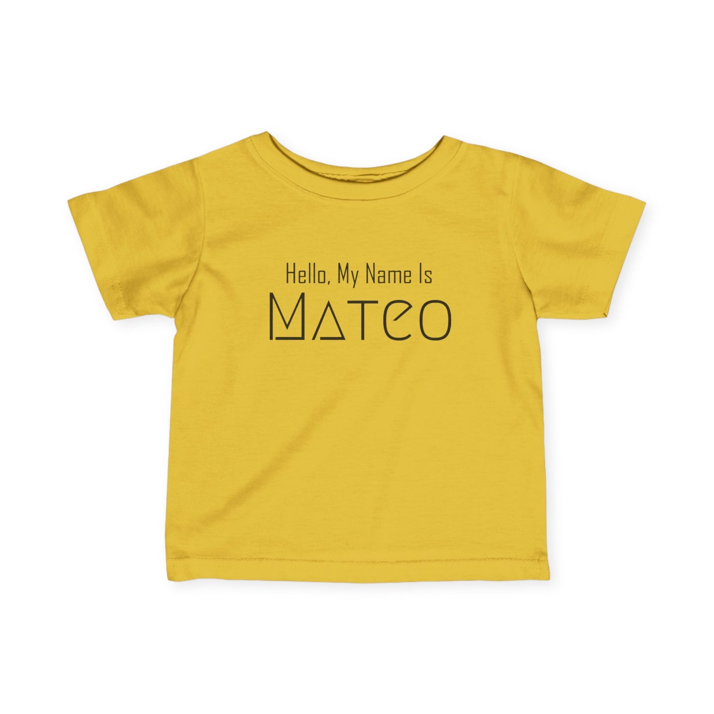 Mateo's Name Jersey Tee