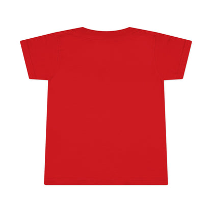 Toddler T-Shirt — Playful Robot on Unicycle Graphic Tee