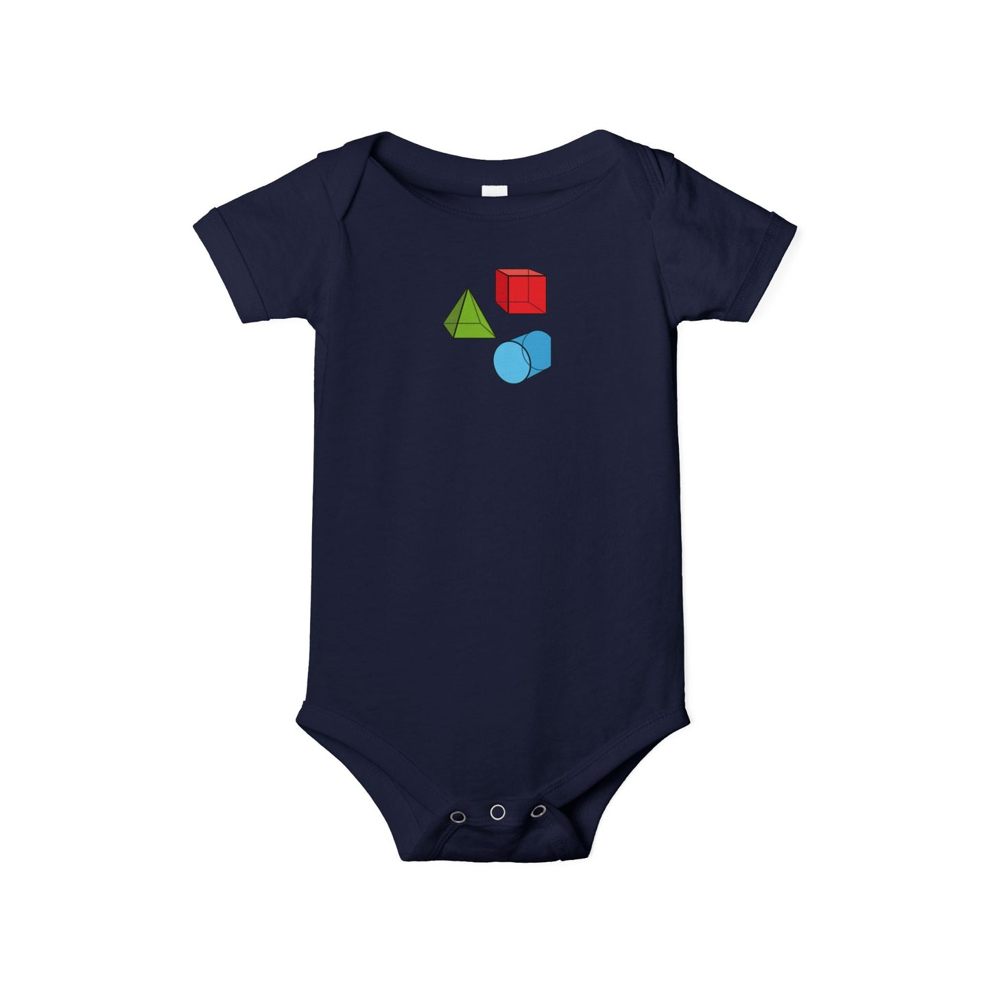 Infant Romper Shapes 3D