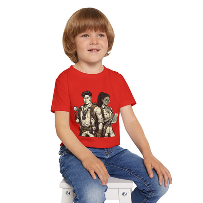 Adventure Ghost Hunter Toddler Red Color T-Shirt