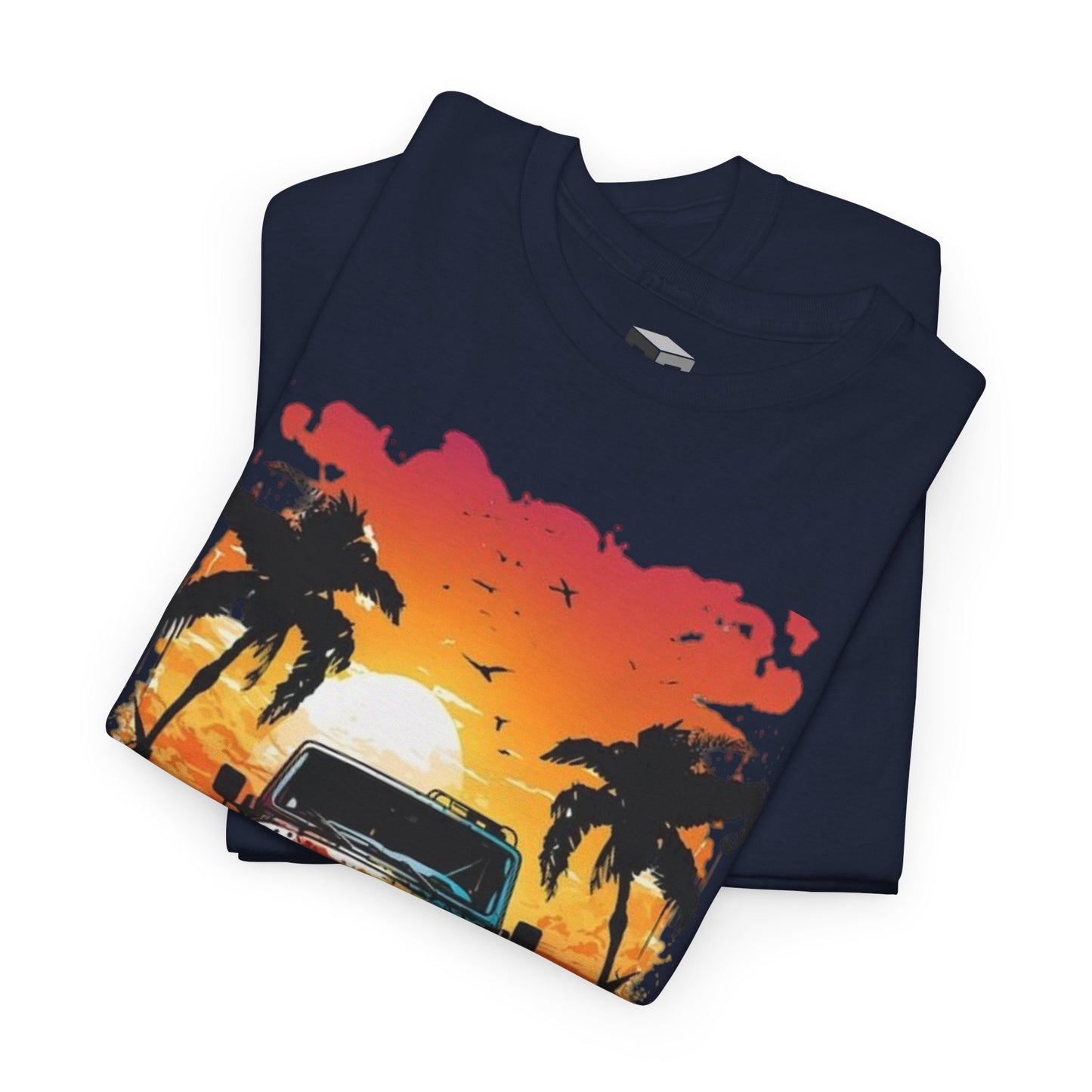 Beach Vibes Shirt, Jeep Lover Navy Color