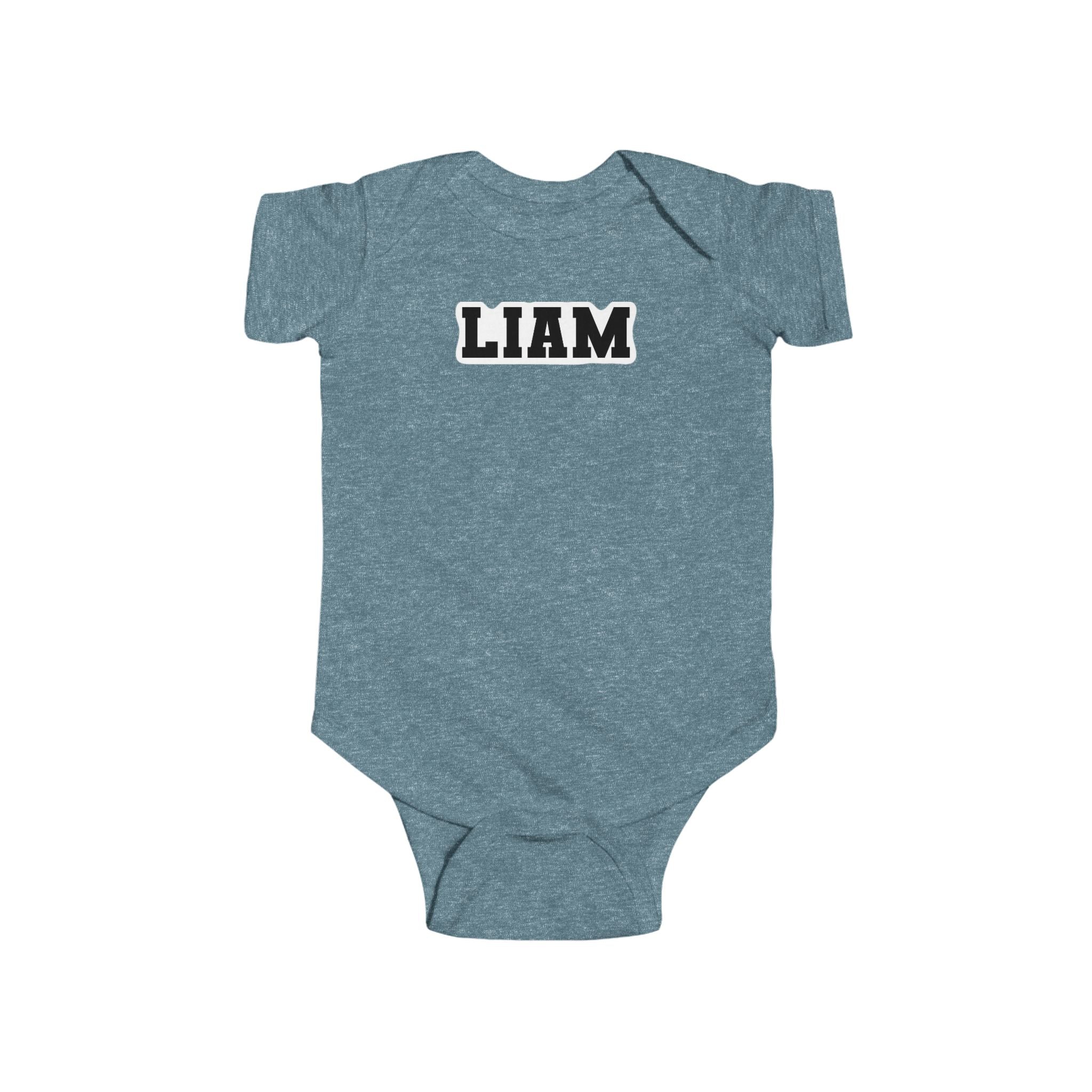 Liam's Name Cute Bodysuit #3
