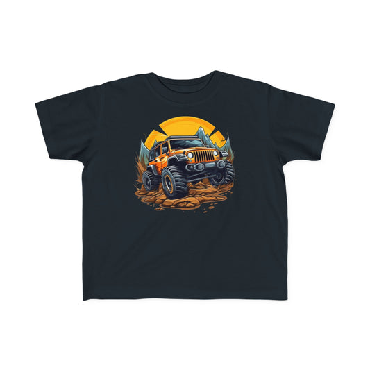 Adventure Jeep Toddler Tee - Fun Off-Roading
