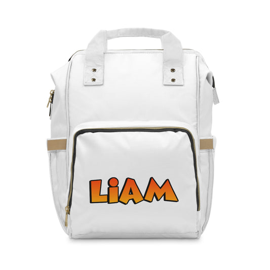 Diaper Backpack with Custom Name Liam.